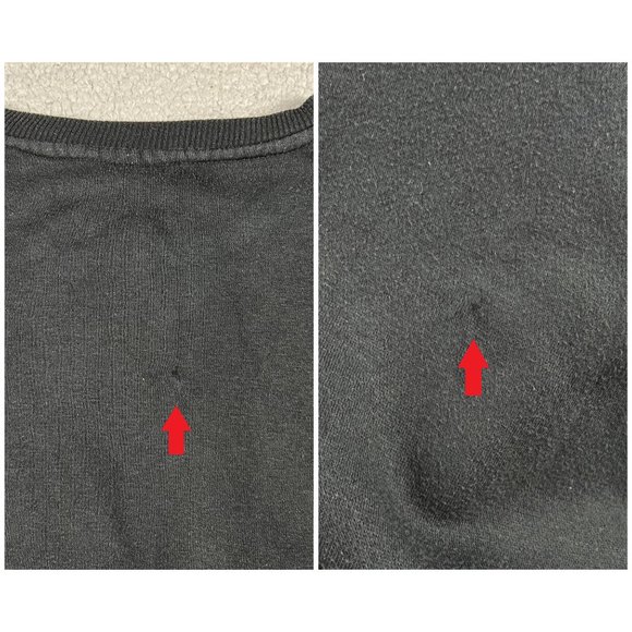 Miskeen Sweater Mens 2XL XXL Black Logo Crewneck Fleece Originals Y2K Vintage 1 - Picture 8 of 9